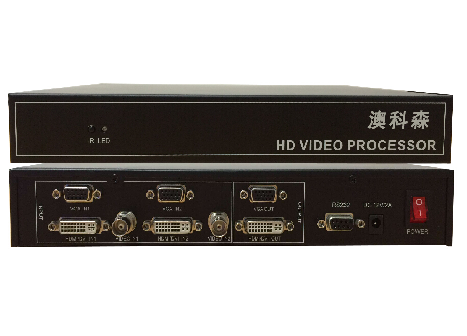 VGA二畫(huà)面分割器（1080P輸入輸出）